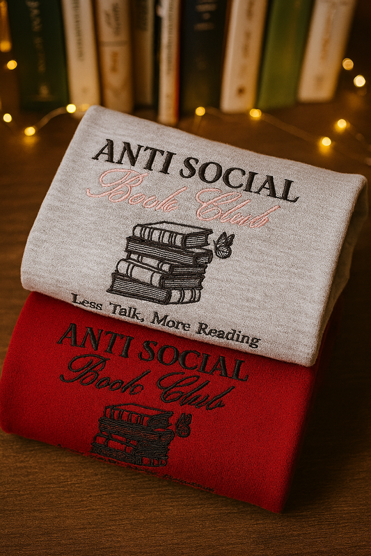 📚👕 Anti Social Book Club