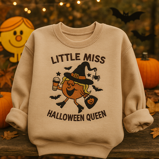 🧡👻🎀 Little Miss Halloween Queen