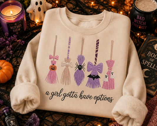 🧹🎃💜 Gotta Have Options